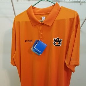 Auburn Columbia PFG Golf Shirt